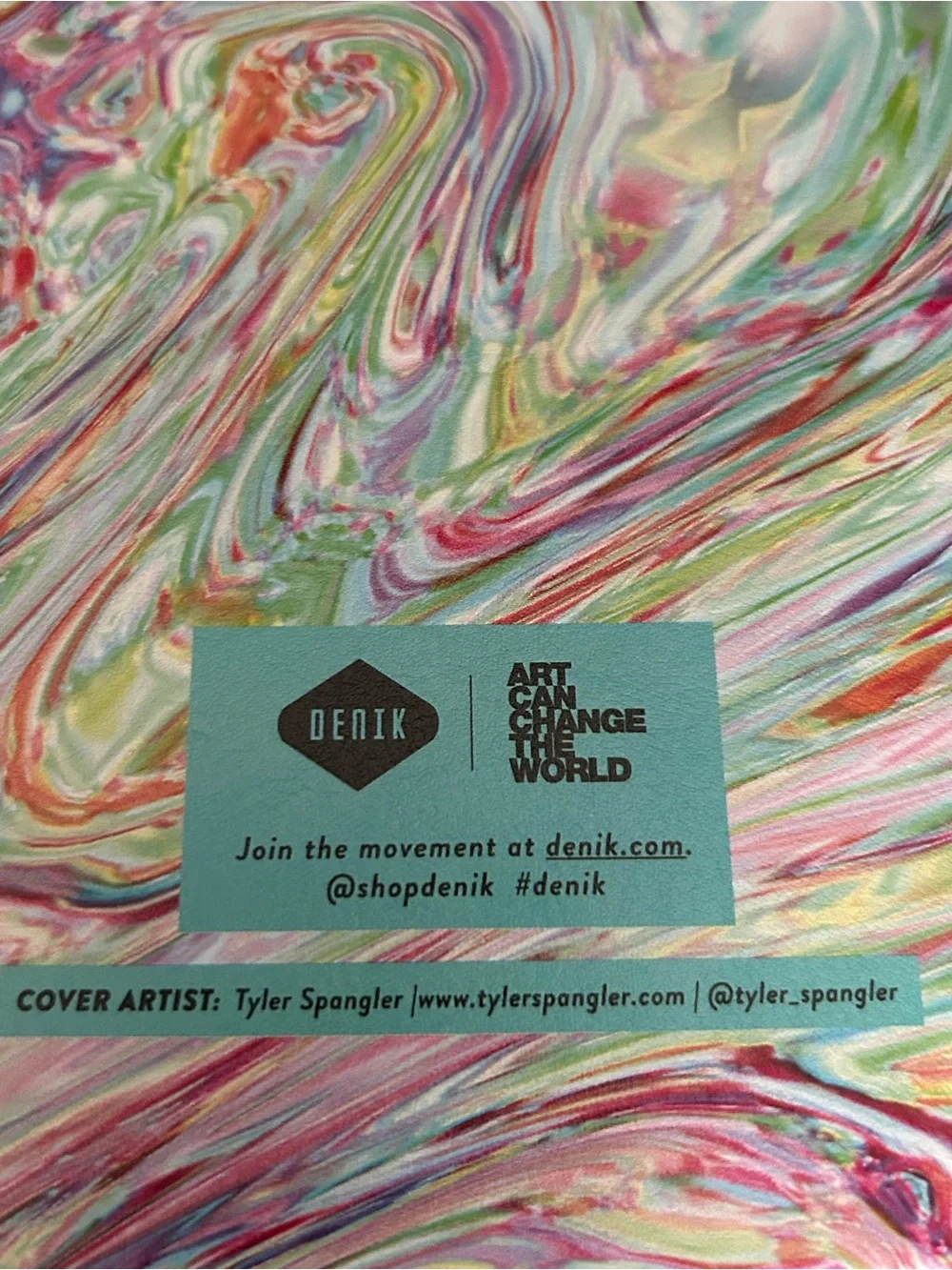 Denik Ice Cream Swirl Hardcover Blank Art Notebook Junk Journal Blank Pages
